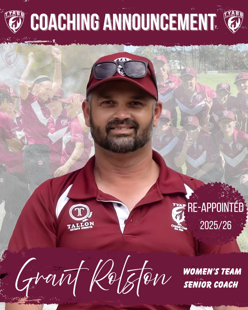 We’re excited to announce that Grant Rolston has been re-appointed as the Women’s Team Coach for the 2025/26 season.
 A respected and passionate club figure, He remains committed to player development and team growth, with a strong focus on supporting each players progress.