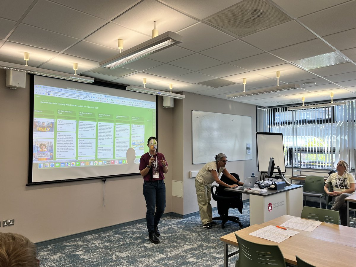 πππ£π₯ππ£π‘ππ (@martarpla) on Twitter photo Final session on Saturday! All Erasmus+ participants had a chance to showcase our final products. Presentations were extraordinary & practical, showing deep engagement with innovative AI tools. <a href="/MaristesCat/">Maristes Catalunya</a> <a href="/joedale/">Joe Dale</a> <a href="/uniofgalway/">Ollscoil na Gaillimhe | University of Galway</a> <a href="/LfeeEurope/">LFEE Europe</a> #ErasmusPlus#VeranoErasmusPlus 2025 Final session on Saturday! All Erasmus+ participants had a chance to showcase our final products. Presentations were extraordinary & practical, showing deep engagement with innovative AI tools. <a href="/MaristesCat/">Maristes Catalunya</a> <a href="/joedale/">Joe Dale</a> <a href="/uniofgalway/">Ollscoil na Gaillimhe | University of Galway</a> <a href="/LfeeEurope/">LFEE Europe</a> #ErasmusPlus#VeranoErasmusPlus 2025