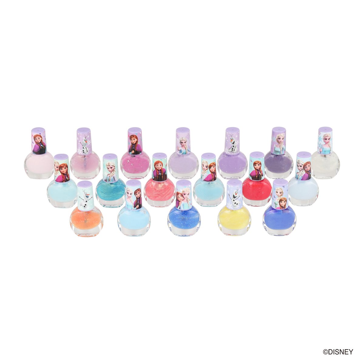 Race_corp's tweet photo. #ディズニー 新商品📢

❄️アナと雪の女王
はがせるマニキュア18本セット💅

カラフルで選ぶのが楽しい🌈
プレゼントにもぴったりなマニキュアセットです🎁✨

8月上旬より全国の専門店・量販店にて順次発売予定です
※一部発売日が異なる店舗お取り扱いの無い店舗もございます ご了承ください

#レイス https://t.co/7A4h8TjHcf