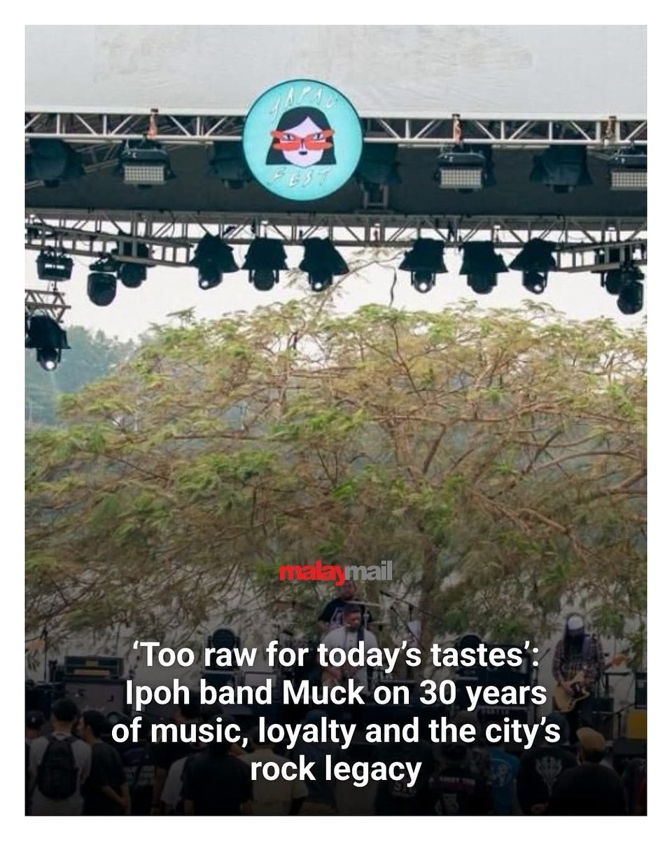Ipoh indie band Muck celebrates three decades in underground music. - Malay Mail Jul 13 2025

Thank you John Bunyan 

malaymail.com/news/showbiz/2…