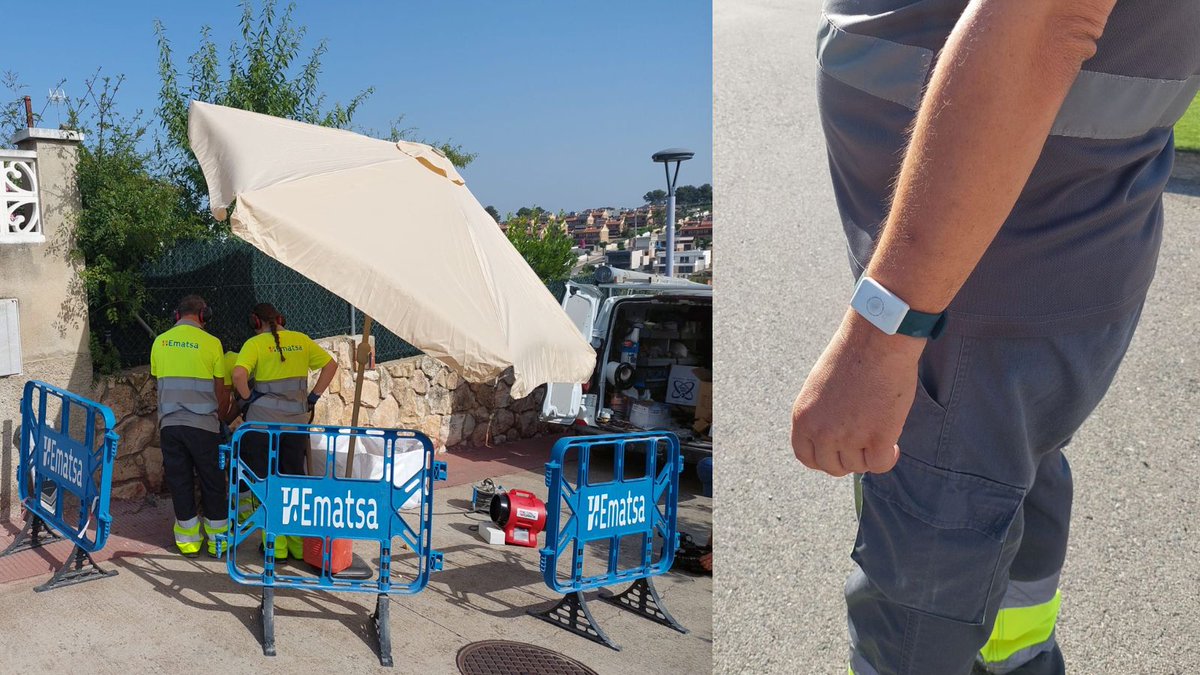 💧Ematsa disposa d’un protocol per prevenir cops de calor en els treballs al carrer:

✅Horari adaptat i reorganització de tasques
✅Polseres de control de temperatura
✅Gorres, crema de protecció solar i loció anti picades
✅Motxilles tèrmiques, carpes, para-sols i ventiladors