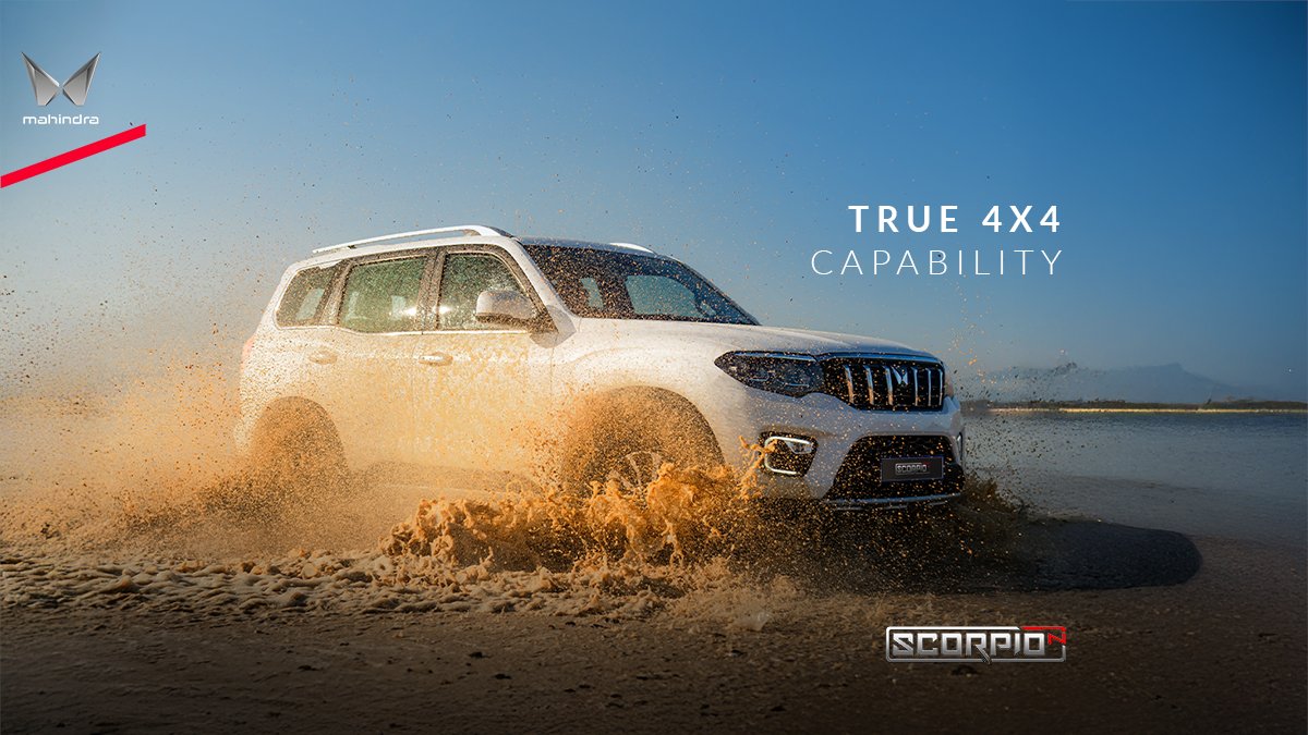 Mahindra_SA's tweet image. Built for those who demand more from every drive. The Mahindra Scorpio-N is Engineered 4 Real Adventure — packing True 4X4 Capability, Intuitive Safety, Advanced Tech & Comfort into one commanding SUV.
Meet your next SUV: tinyurl.com/hhb5pv7u
#MahindraSA