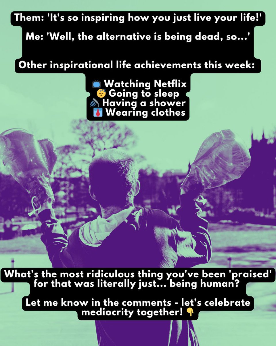 LostVoiceGuy's tweet image. When someone mistakes basic human survival for a motivational speech 🤷
Drop your most ridiculous 'you're so brave for...' moment below. Let's celebrate being impressively ordinary together! 👇
#DisabilityComedy #RealTalk #Relatable