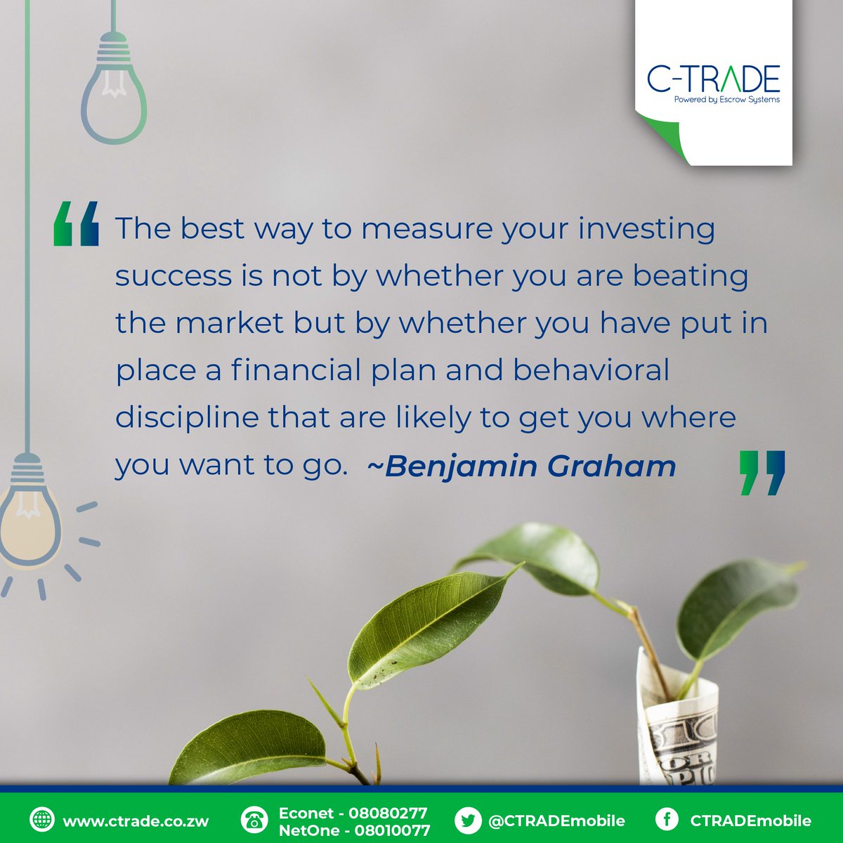 Happy new trading and investing week, C-Traders!
#ctrade #walalawasala #tryshares #tryReits #tryderivatives #itwillendinwealth