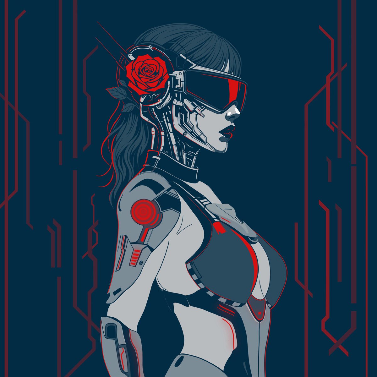 Good Morning fam🌹❤️
Core of Code
- 4 ed 
- 30 xtz
The future has arrived,
but love remains the oldest code.
And the rose, it is the root of this eternal love
objkt.com/tokens/KT1Afzs…