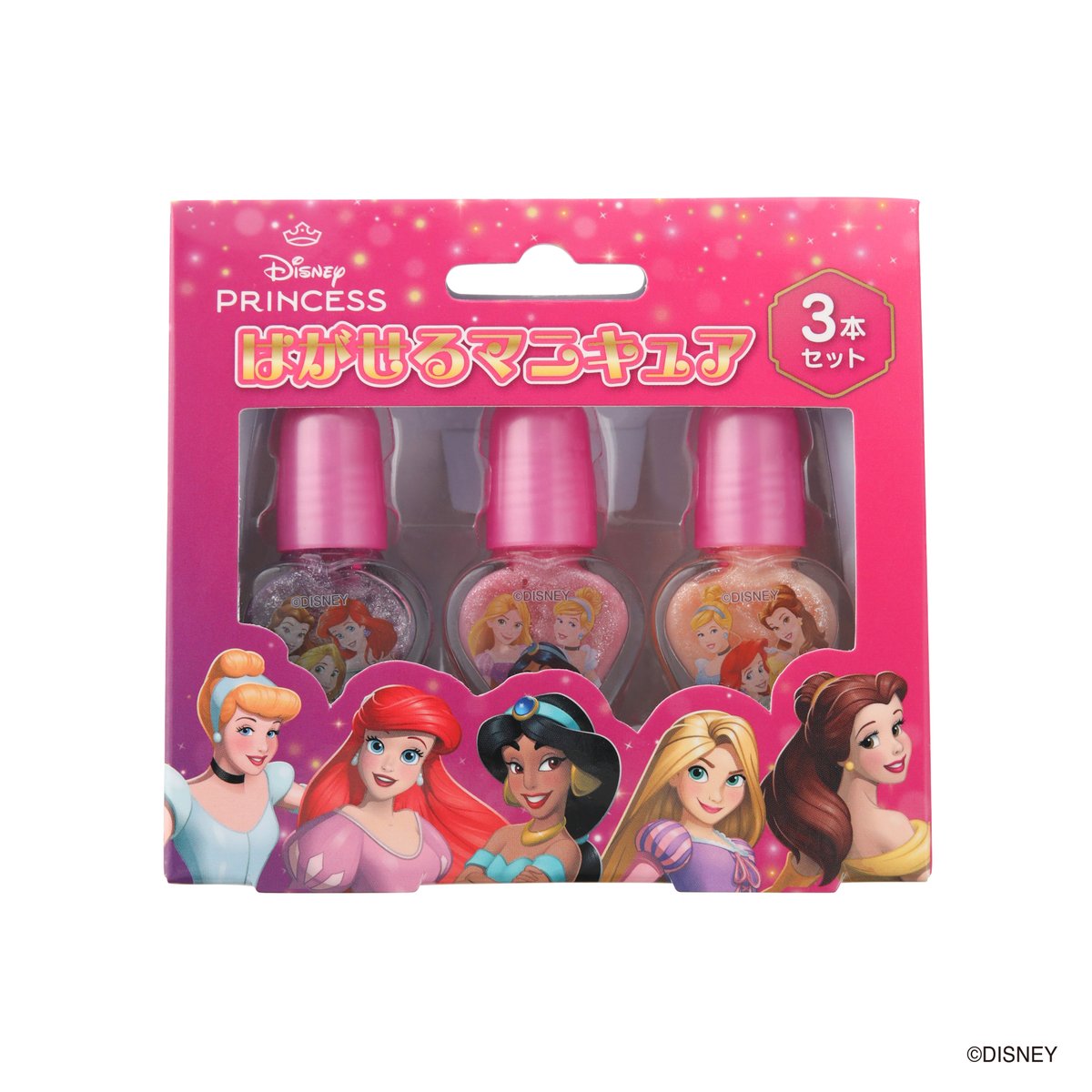 Race_corp's tweet photo. #ディズニー 新商品📢

❄️アナと雪の女王
👸ディズニープリンセス
はがせるマニキュア3本セット💅

マニキュアは水溶性で水やぬるま湯で簡単にはがせるよ♪

8月上旬より全国の専門店・量販店にて順次発売予定です
※一部発売日が異なる店舗お取り扱いの無い店舗もございます ご了承ください

#レイス https://t.co/pBEwX8b4en