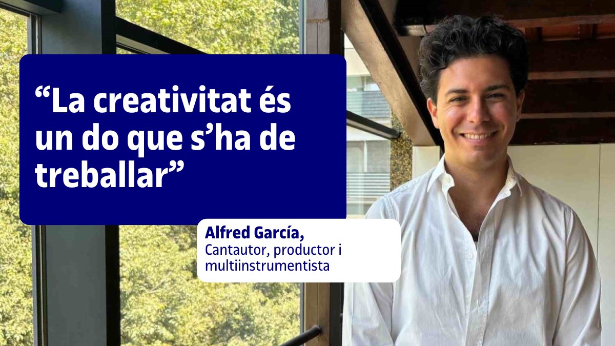 UOC Estudis InfoCom (@uocinfocom) on Twitter photo 💡"M'agrada molt vincular la música amb les emocions, perquè, al cap i a la fi, és el motiu pel qual ha estat creada: et transporta a emocions i llocs sense que t'hagis de moure".
🗣️Parlem amb <a href="/alfredgarcia/">alfredgarcia</a>, cantautor, productor i multiinstrumentista.
👉Una conversa imperdible 💡"M'agrada molt vincular la música amb les emocions, perquè, al cap i a la fi, és el motiu pel qual ha estat creada: et transporta a emocions i llocs sense que t'hagis de moure".
🗣️Parlem amb <a href="/alfredgarcia/">alfredgarcia</a>, cantautor, productor i multiinstrumentista.
👉Una conversa imperdible