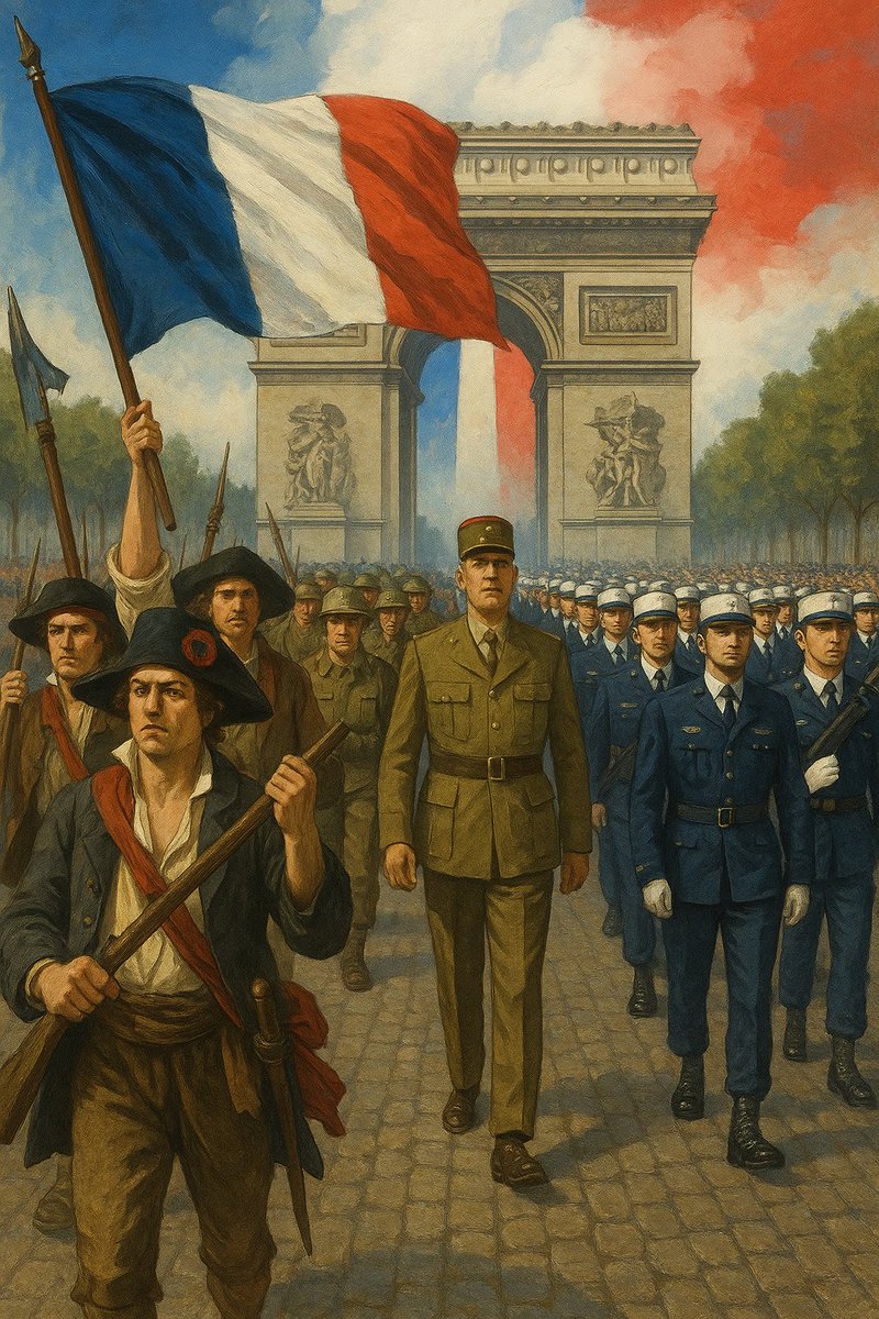 JulienAubert84's tweet image. 14 juillet : la France, la liberté, nos armées, trois conditions d’une civilisation. Honneur à nos morts d’hier et d’aujourd’hui, qui ont fait le sacrifice suprême. @OserLaFrance