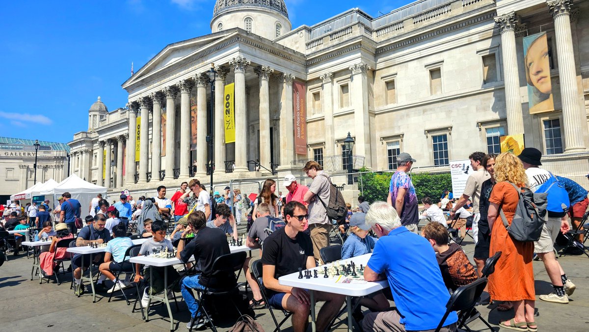 hari_neo21's tweet image. 🟥◾️What a day! A day of teaching at @Chess_Fest with the lovely Brigitta 👑 Met so many wonderful adults & children ready to learn and play and my students found me too!
Thank you @schoolschess ♟️