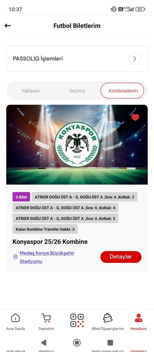 Dün akşama kadar indirim varken yer bulunmayan blokta, indirim kalkınca heryer bomboş oldu ne hikmetse...
<a href="/konyaspor/">TÜMOSAN Konyaspor</a>