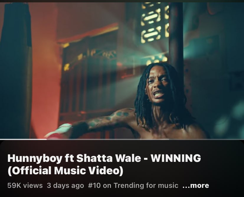 Lincoln1133's tweet photo. Thank you guys for the Support !!! #winningremix @_hunnyboy ft @shattawalegh Official Video is trending on @YouTube number 10๐น
Keep Streaming ๐โค๏ธโ๐ฅ๐ฌ๐ญ
https://t.co/1Od5wYfbK5โฆ https://t.co/SKNXGPOtZ8