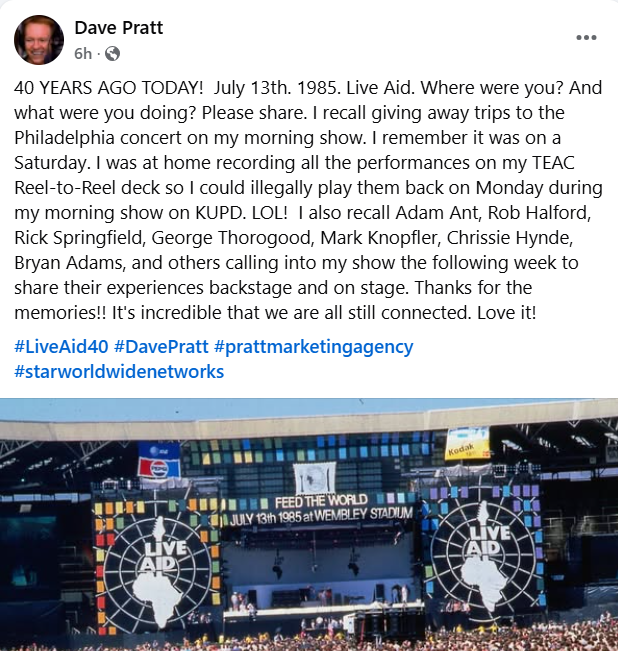DavePrattLies's tweet photo. ...I don't need to say I just made this up, do I? If you've read my book (hint hint!), you'll see that Dave Pratt didn't recall anything related to it. It's not in there. I lie!!!
#thatstheticket https://t.co/alu5kuybmi