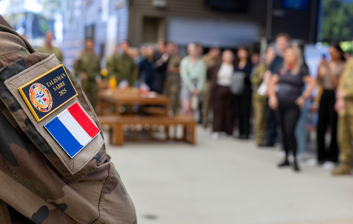 TalismanSabre's tweet image. Happy National Bastille Day 🇫🇷
In celebration, @FrenchForces hosted an event at Gallipoli Barracks to share their culture with some of the partner nations participating in EXTS25.
📷 PTE Hamid Farahani
#TS25 #TalismanSabre25 #StrongerTogether #BastilleDay