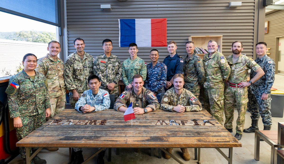 TalismanSabre's tweet image. Happy National Bastille Day 🇫🇷
In celebration, @FrenchForces hosted an event at Gallipoli Barracks to share their culture with some of the partner nations participating in EXTS25.
📷 PTE Hamid Farahani
#TS25 #TalismanSabre25 #StrongerTogether #BastilleDay
