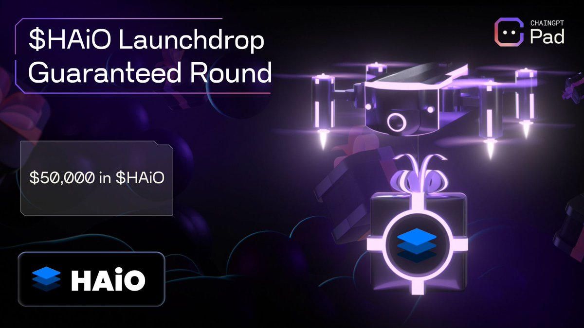 📣 Get ready - <a href="/HAiO_Official/">HAiO</a> Launchdrop starts now!  

The Guaranteed round for $HAIO is officially open and will end tomorrow, July 15th, 12 PM UTC.  

📅 Listing: July 16th  

Join now pad.chaingpt.org/solana/buy-tok…