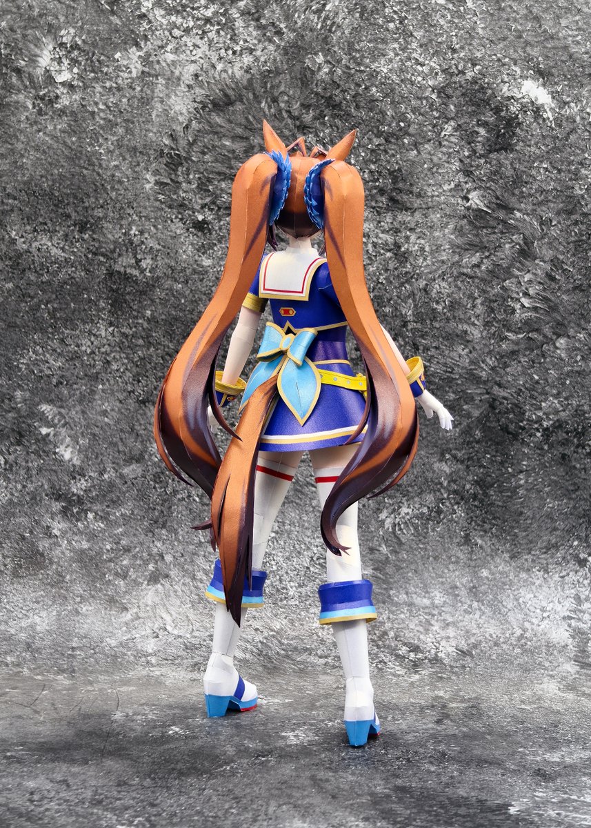 #ペーパークラフト #papercraft #papermodel 
#紙模型
 #ウマ娘 #umamusume
#ダイワスカーレット【Half Anniversary】
#DaiwaScarlet
rbpaper.booth.pm/items/7160034