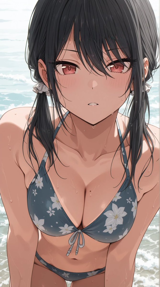 Hoshimiko_AIart's tweet image. じっとしなさい……
