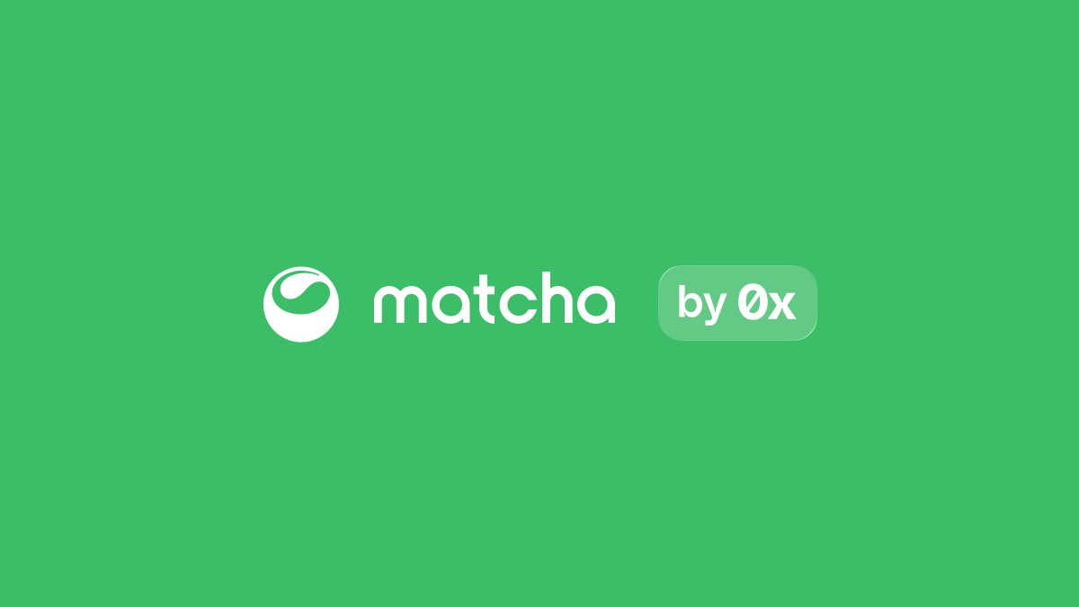 dzzgnr's tweet image. these past three months have flown by I nearly forgot to post the news! I’m proud to share I joined @matchaxyz | @0xProject back in May and I'm excited about what we’re building here 🍵