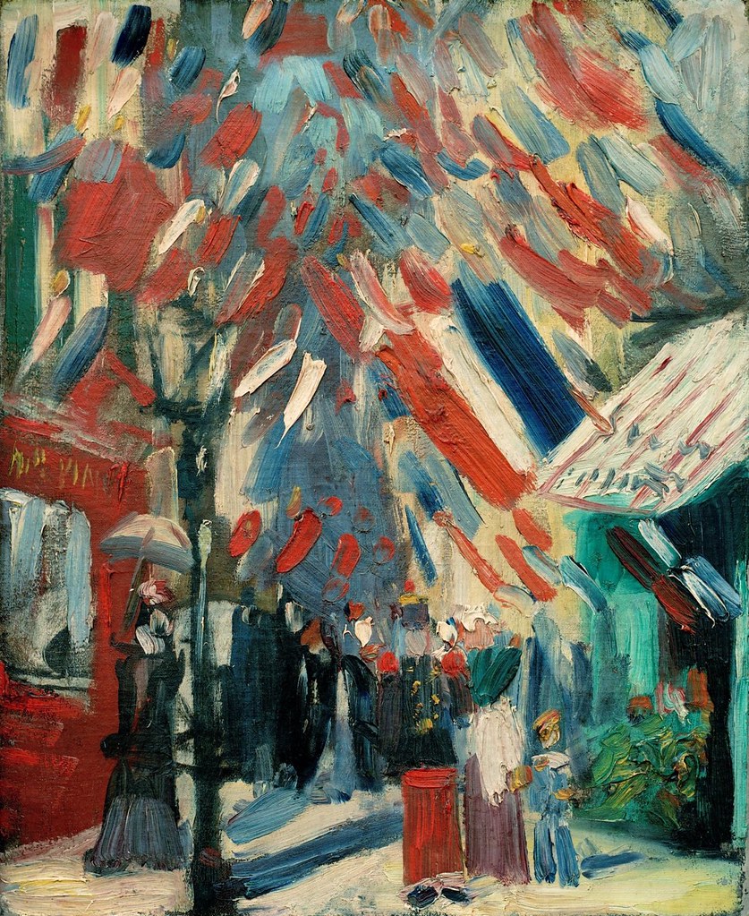 🎨 Vincent Van Gogh. 
Le 14 juillet 
1886. Paris 
#FêteNationale 
#14Juillet 
#BastilleDay