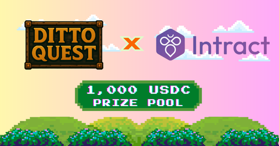 dittocoin's tweet photo. 🚨 Don’t forget, Dittozens:
💰 1000 USDT + 100M $DITTO up for grabs via @IntractQuests !

➡️ https://t.co/tMtmxYPnEQ

- Complete all quests,
- Drop “Ditto can be Intracted with!!” in our chat, and
- DM @dittofizz with a screenshot of your quest page for your reward 🔓

⚔️ Dungeon Raid: Season Zero is still LIVE
🧪 Farm monsters, rise the ranks, and battle for a cut of the $1,000 USDT prize pool

Your slime is counting on you 🫧
