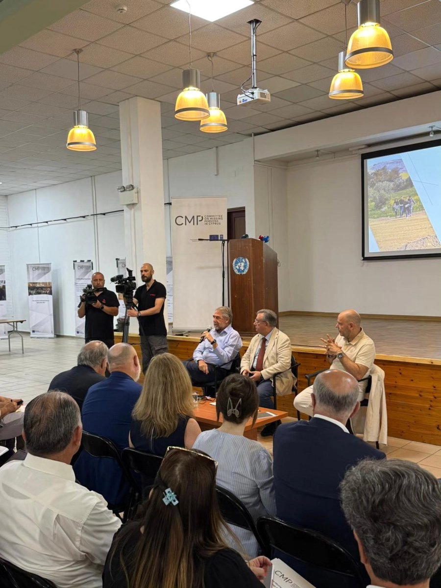 UNDPCY's tweet image. CMP launched its 2025–2030 Strategy to accelerate progress on missing persons in Cyprus.  
🔗Read more here on the Committee&apos;s 7 strategic goals: linkedin.com/feed/update/ur…
Learn more about CMP’s mission and strategic direction: cmp-cyprus.org
