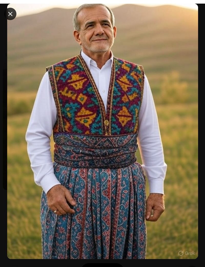 javan1378's tweet image. حالا تیتر روزنامه آرمان امروز را میفهمم.
او واقعا "گورباچف ایرانی" است.
رئیس جمهوری ترک و کرد زبان که برای اولین بار استانداران بومی را برای استان های سیستان و کردستان منصوب کرد.