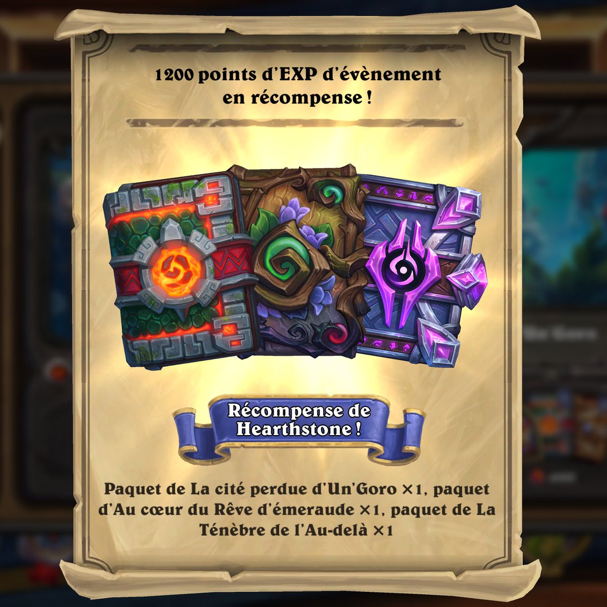2nd Event rewards 😇 #Hearthstone