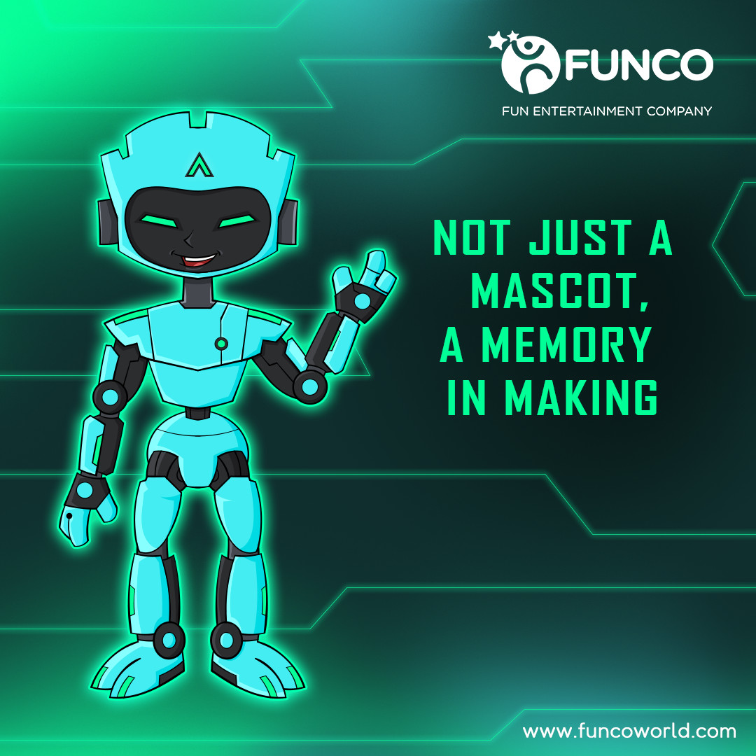 Not just a mascot — a symbol of moments you’ll never forget.🌟
#FuncoExperience #SmartEntertainment #TechMeetsFun #funco