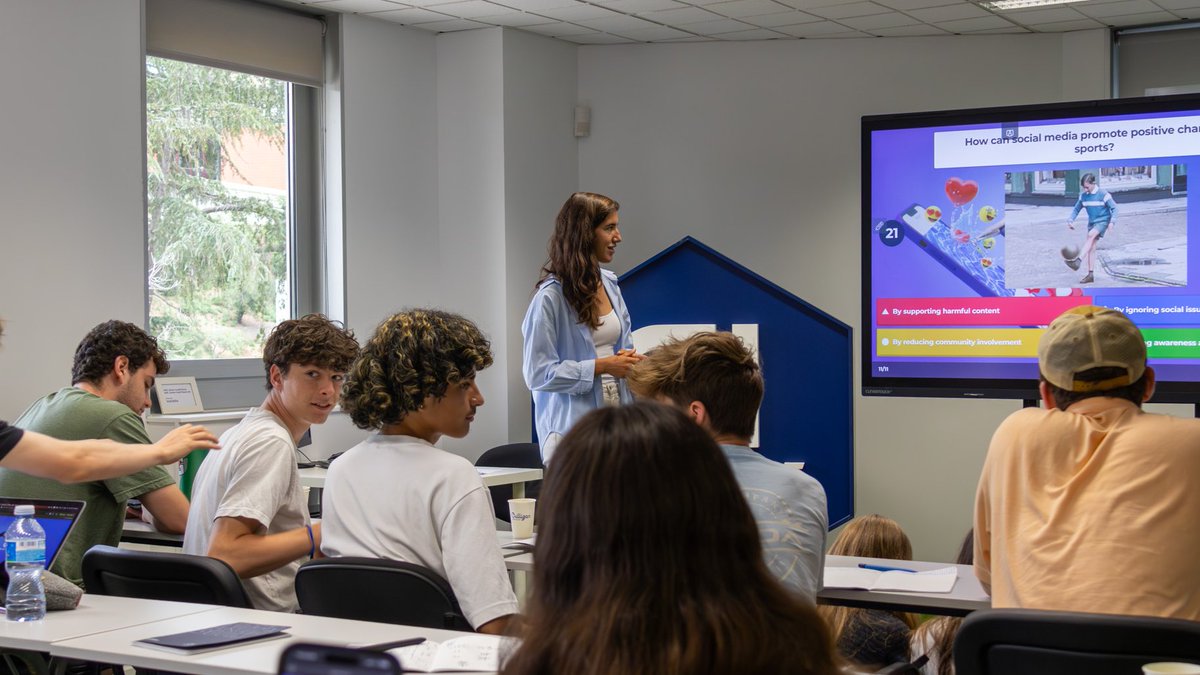 CruyffInstitute's tweet image. Last Friday, the group of students of @PutneyST joined two sessions on #SocialMedia and #SportsMedia with Marina García (@CruyffInstitute) and Teresa Carví (@LaLigaTV).
This week, more activities ahead in #Barcelona!
#EducatingLeaders