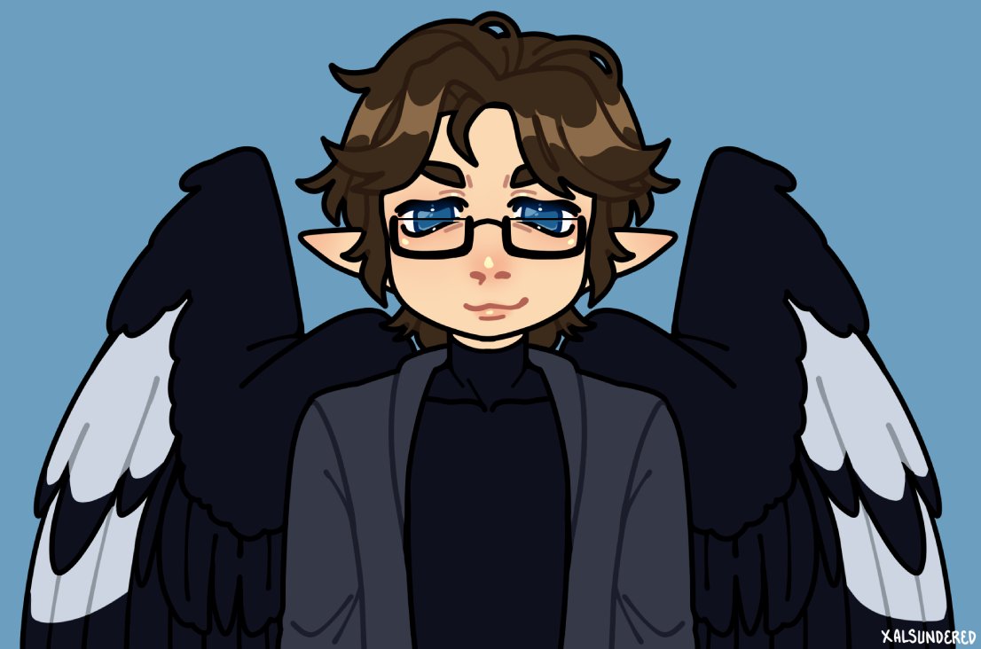 ok one more for <a href="/_dust_phoenix_/">Nebula | 👑🍉| VGen Comms Open!!!!</a>  :3c 
Magpie #FabledSMP