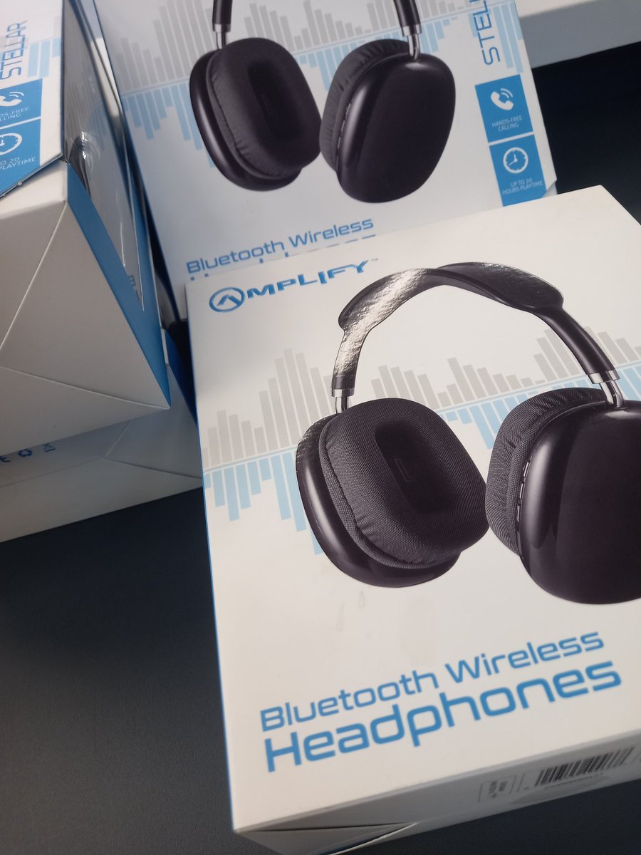 HarrisHxde's tweet photo. @lbjoza AMPLIFY STELLAR HEADPHONES
K70,000

✅️Excellent audio performance
✅️20 Hours playtime
✅️Bluetooth version 5.3
✅️comes with aux cable

Readily available in Lilongwe
Call/whatsapp 0887030033 https://t.co/nfYDw9fml9