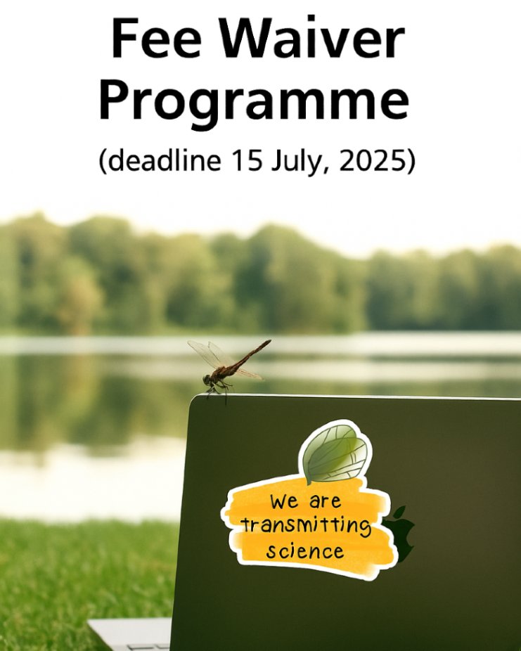 TransmitScience's tweet photo. Friendly reminder: Deadline coming up --> July 15th
All you need to know is here:
🔗 https://t.co/jR3ddmnFYr
#TScourses #KeepLearning #ScienceWithoutBorders #FundingSupport #FairAccess #LifelongLearning #EquityInScience #TScommunity
📆🧬🌱📝🌍 https://t.co/TcftPk93y7
