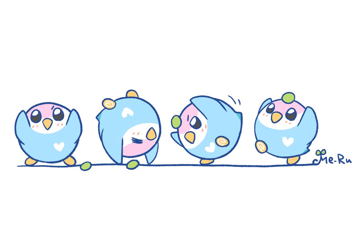 awayukicandy's tweet image. #まめぬん

まるぬんちゃん◯

🩷🤍🩵

#オリキャラ　#ゆるいイラスト
#絵描きさんと繋がりたい