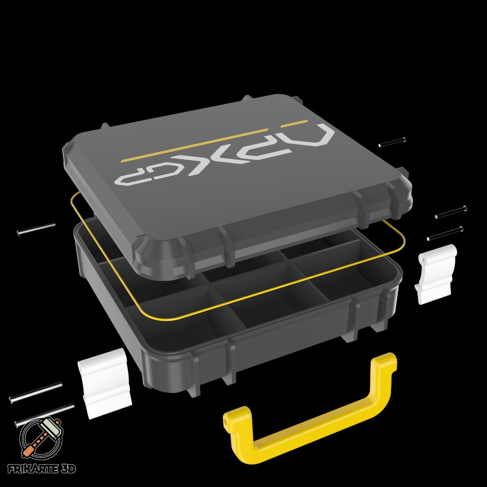 Frikarte3D's tweet image. Rev up your 3D printer for this F1-inspired APXGP Tool Box. Functional, stylish and perfect for your workshop or display shelf. See it in all its detailed glory: than.gs/m/1379791?affi… #3Dprinting #FunctionalDesign @Thangs3D