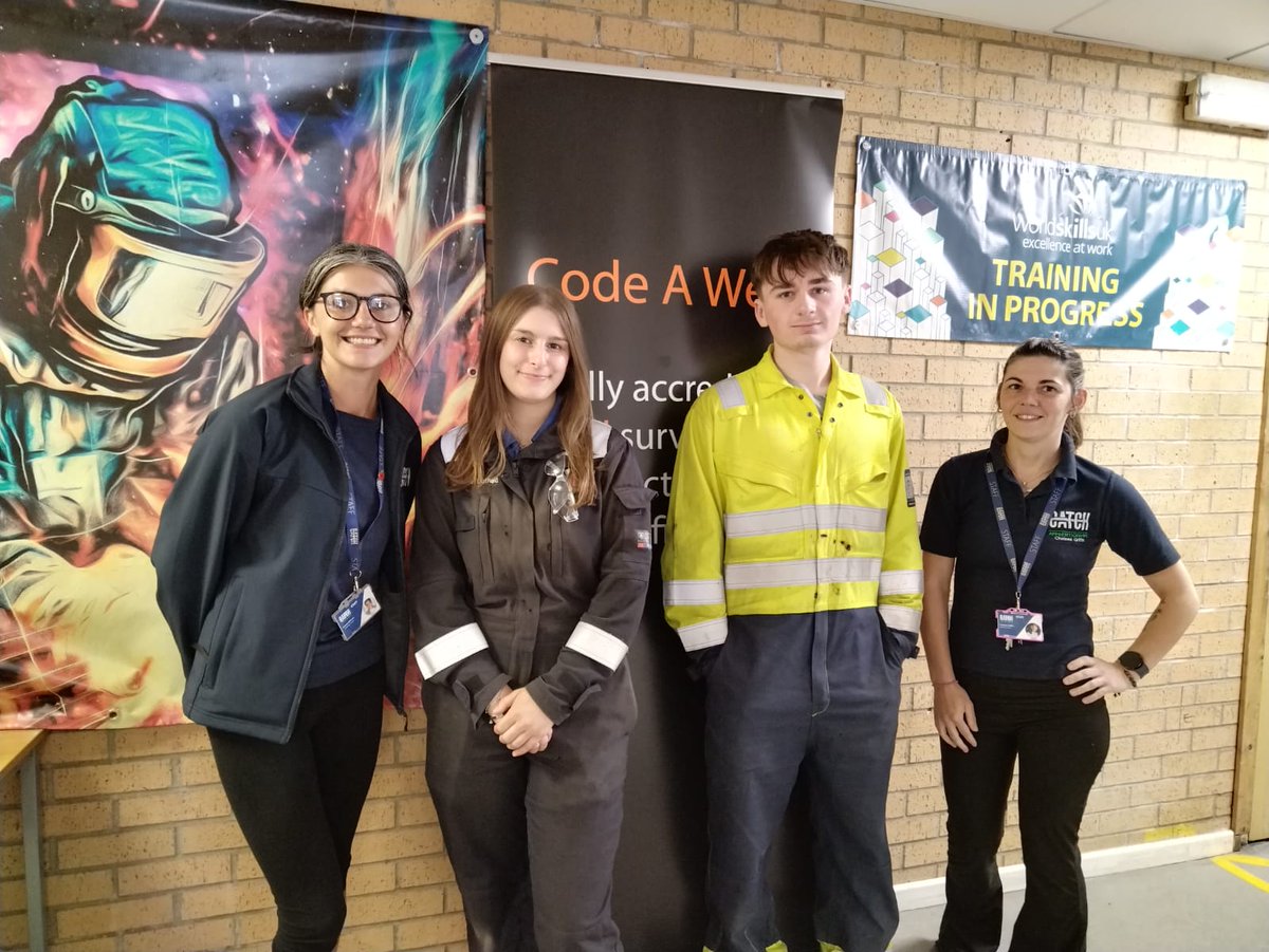Congratulations to Abbie Duffield <a href="/Phillips66UK/">Phillips 66 UK</a>  &amp; Jack Warrender EFAB Industrial Solutions <a href="/EQUANS_UK/">Equans UK & Ireland</a>  they are <a href="/worldskillsuk/">WorldSkills UK</a> National Finalists!

Thank you to all the Welding &amp; Pipefitting Hub Team for their support - especially Chelsea &amp; Aimee  for their first class teaching!