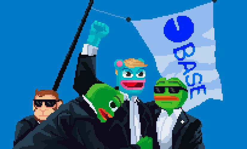 Pixel freedom on <a href="/base/">Base</a> ✊