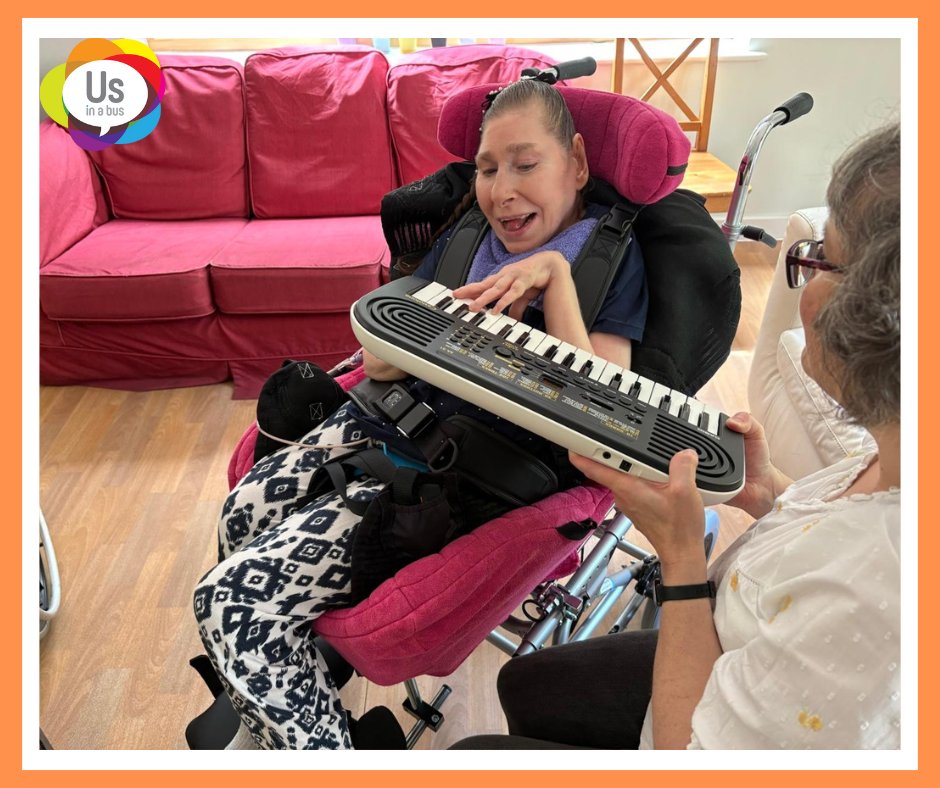 UsInABus's tweet image. #learningdisability #connectinglivessince1990 #intensiveinteraction #charity #disability #specialneeds #PMLD #autism #disabilityawareness
