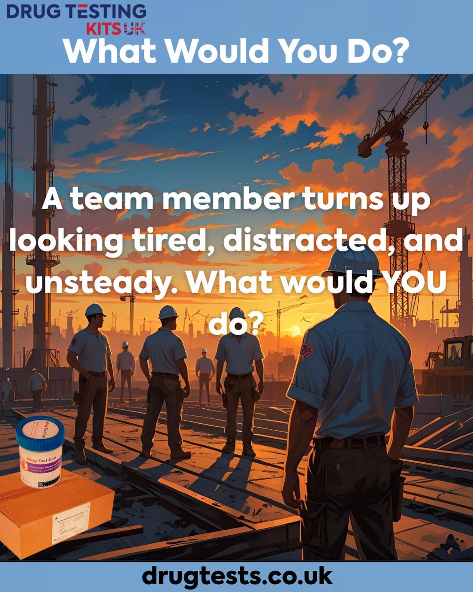Drug_Testing_UK's tweet image. 👀Spotting the signs of substance use at work isn&apos;t always easy.
But ignoring them? That can cost your team more than just productivity.

💬👇Comment below: Does your company have a drug &amp;amp; alcohol policy in place?
#WorkplaceSafety #FitForWork #DrugTestingUK #SubstanceAwareness