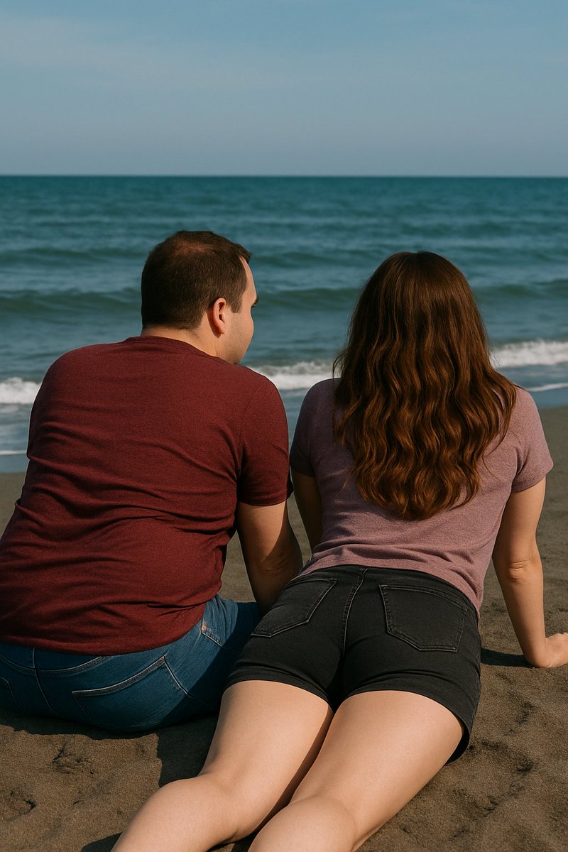 Karasu da sakin bir deniz akşamı.