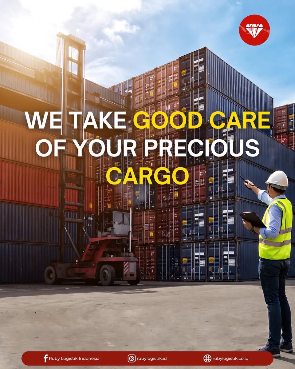 Rubylogistik's tweet image. We don&apos;t just care for your precious cargo; we ensure it&apos;s delivered completely and arrives at its destination without customs hurdles, because every detail is our responsibility 📦🚢

#rubylogistik #rubygroup #indonesia #china #import #export #trading #supplychain #logistik