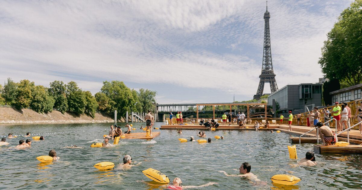 ShropsArchitect's tweet image. 100 years later, paris is swimming in the seine again
 buff.ly/L6LhHIJ via @designboom