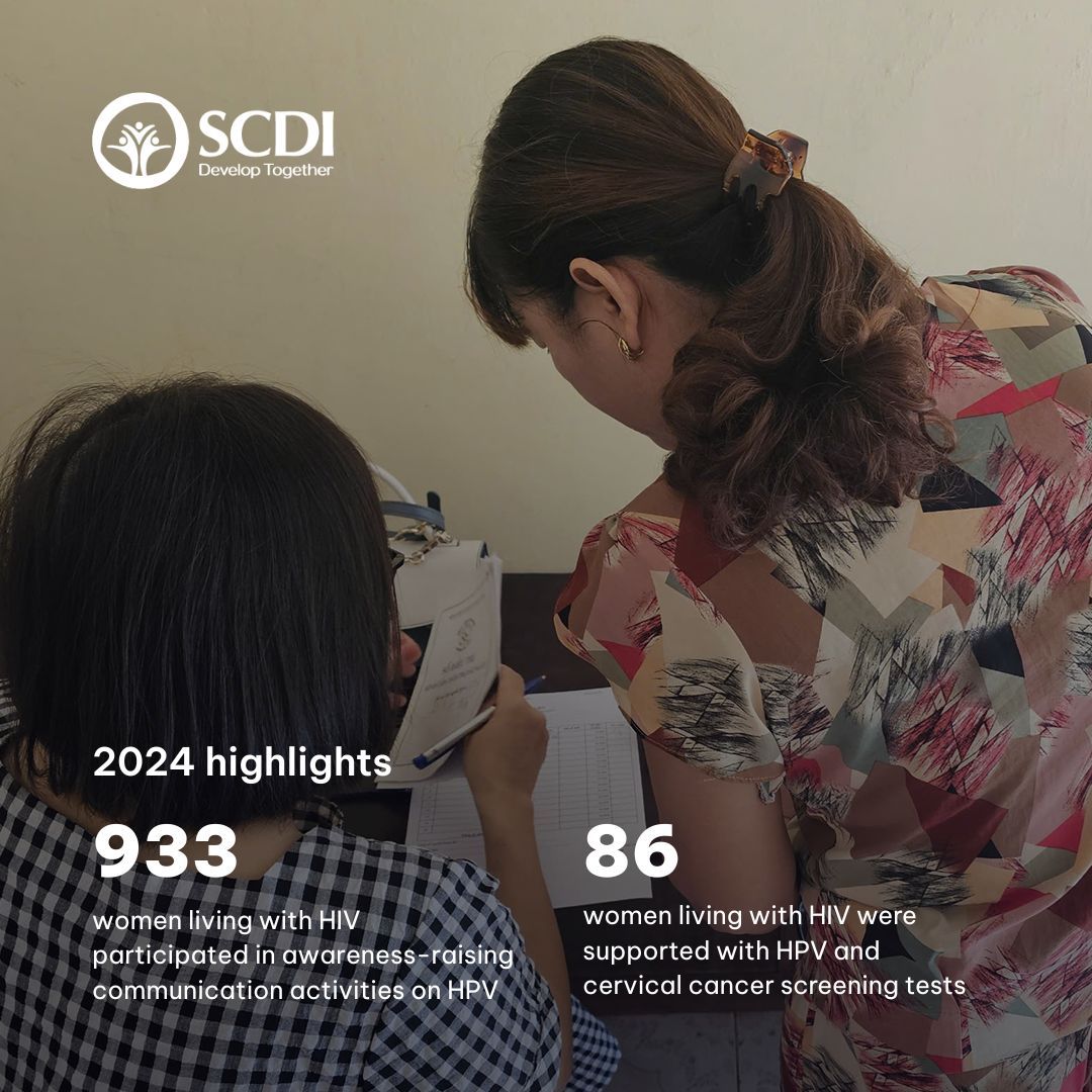 📌 Women living with HIV face a 6x higher risk of cervical cancer than other women.

That’s why in 2024, one highlight of our HIV programs was bringing HPV screening &amp; prevention to this group - a critical step toward health equity in Vietnam.

See what we've done so far 👇