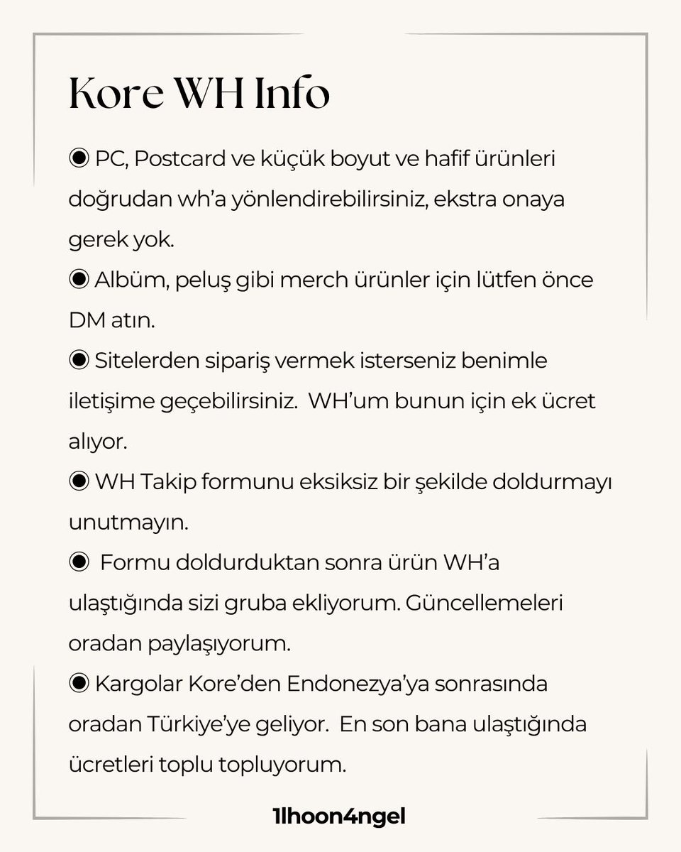 🩵 kore wh info 

sormak istedikleriniz için dm 💌