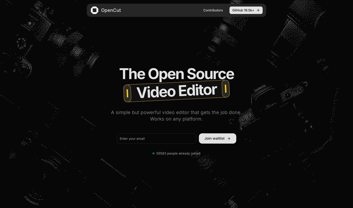 ralabs_'s tweet image. I’m proud to share a small milestone here on LinkedIn:

A few weeks ago, our team did a whole brand identity and website design for @opencutapp  –– an open source startup. Since then, it’s brought in over 60,000 waitlist signups.

No tricks. No gimmicks. Just a fast page, clear…