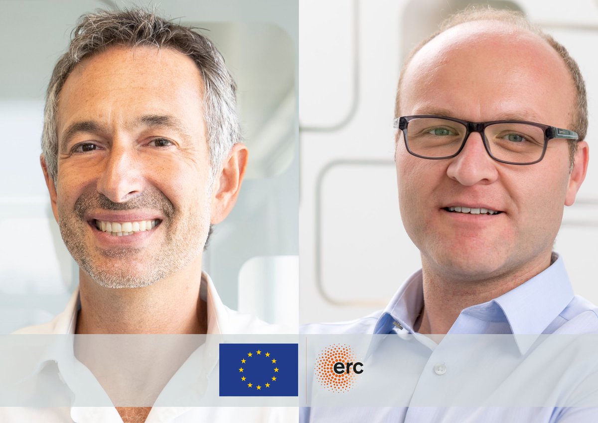 IITalk's tweet image. Two new #ERCPoC Grants for #IIT!
Antonio Ambrosio, coordinator of the IIT Vectorial Nano-imaging unit, and Gian Gaetano Tartaglia, coordinator of the IIT RNA System Biology unit, are among the winners of #ERCPoC2025, announced today by the @ERC_Research
opentalk.iit.it/en/two-new-hea…