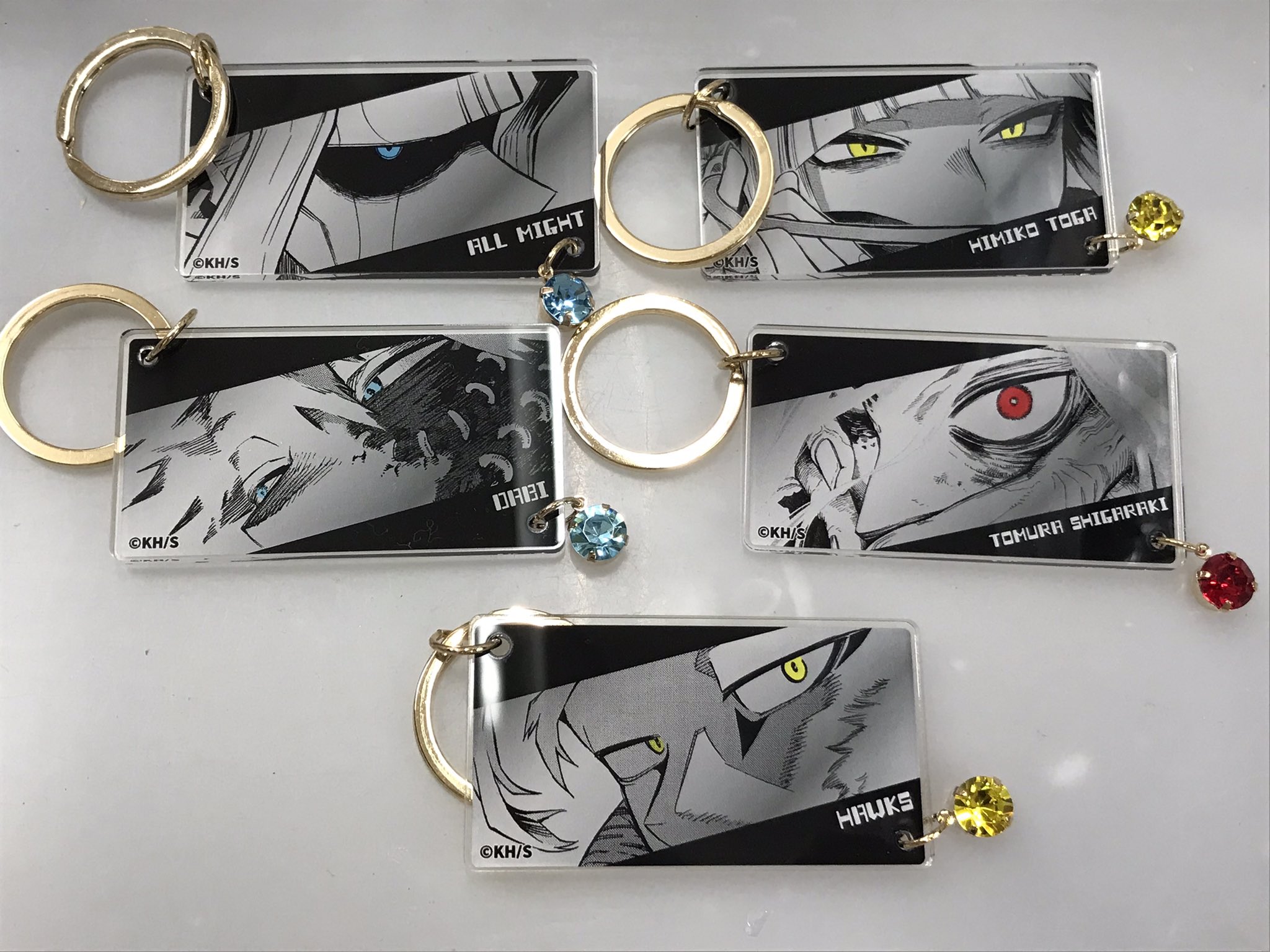 僕のヒーローアカデミア キーリングコレクションThe Eye's 轟焦凍 荼毘 ヒロアカ キーリングコレクション The Eye's｜Yahoo!フリマ（旧
