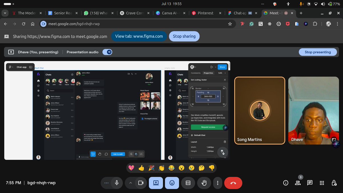 That_guy_Dhave 🪖🗿 (@thedavidkalu) on Twitter photo We don’t have it all figured out, but we’re building it anyway.
I’m teaming up with <a href="/thesongmartins/">S O N G 🦅🪖</a> to build a real-time messaging platform, Cipher Chat App, with features that push us way beyond our current comfort zone.
We’re using:
↳ Socket.io / WebSockets
.. We don’t have it all figured out, but we’re building it anyway.
I’m teaming up with <a href="/thesongmartins/">S O N G 🦅🪖</a> to build a real-time messaging platform, Cipher Chat App, with features that push us way beyond our current comfort zone.
We’re using:
↳ Socket.io / WebSockets
..