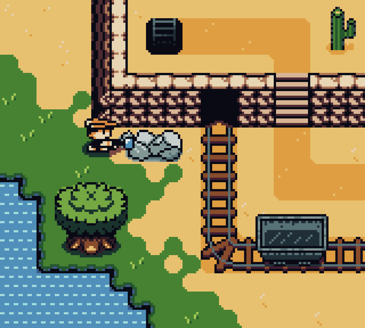 partnano's tweet image. For this #ThrowbackThursday, some more GBC art of mine, from years ago.

#pixelart #ドット絵