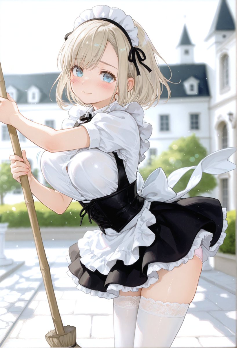 お掃除って意外と激しい動きをするので大変なのです…