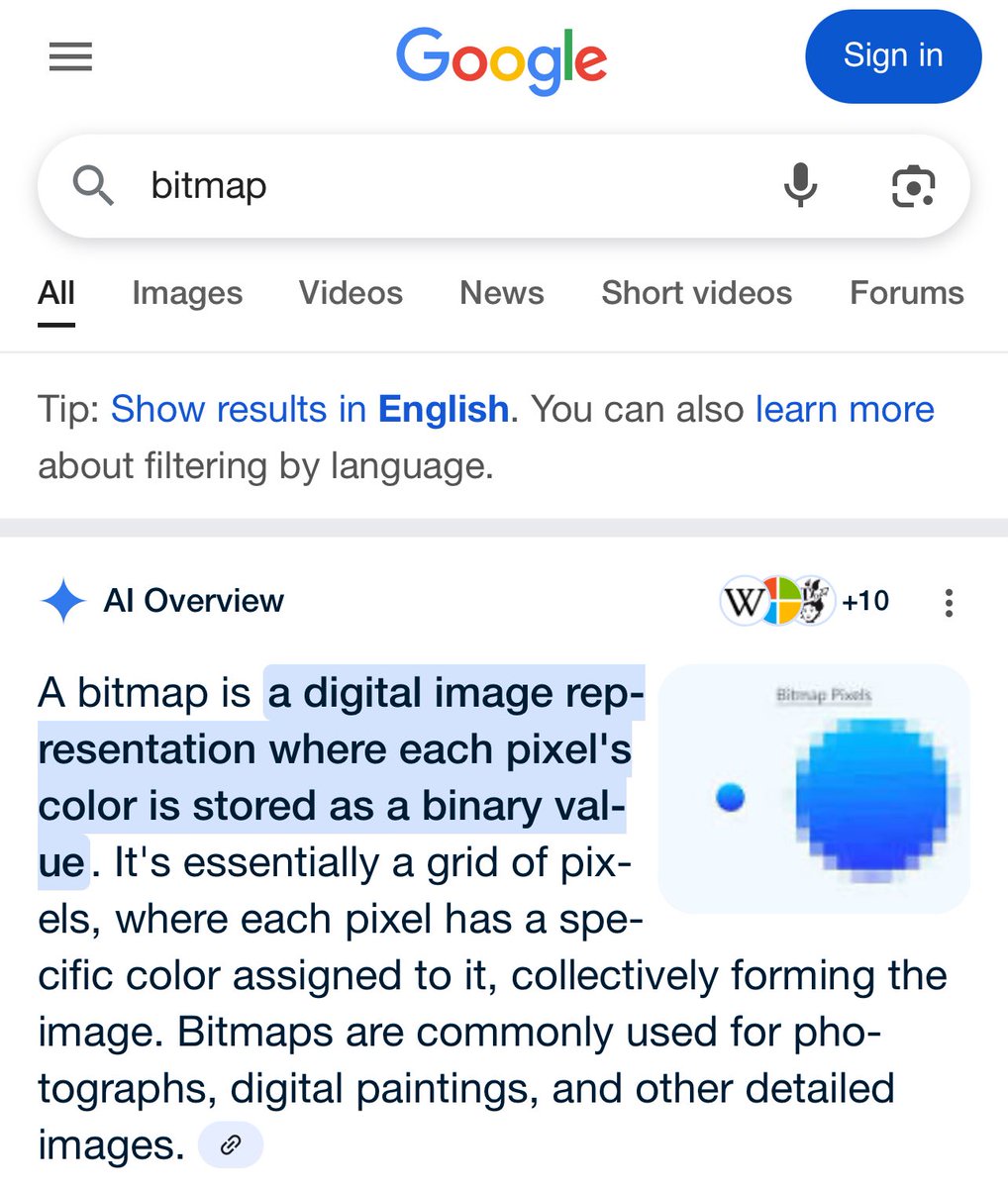 This is the real "bitmap"